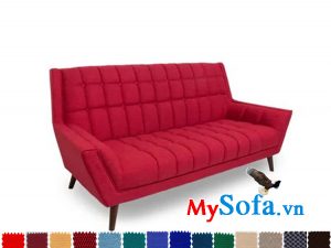 Ghế sofa nỉ dạng văng dài đẹp hiện đại và trẻ trung