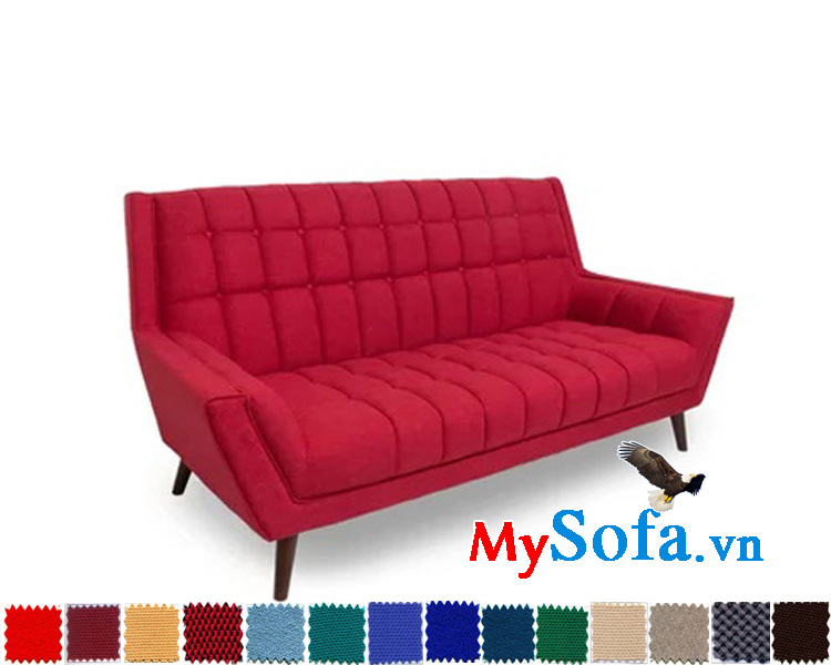 Ghế sofa nỉ dạng văng dài đẹp hiện đại và trẻ trung