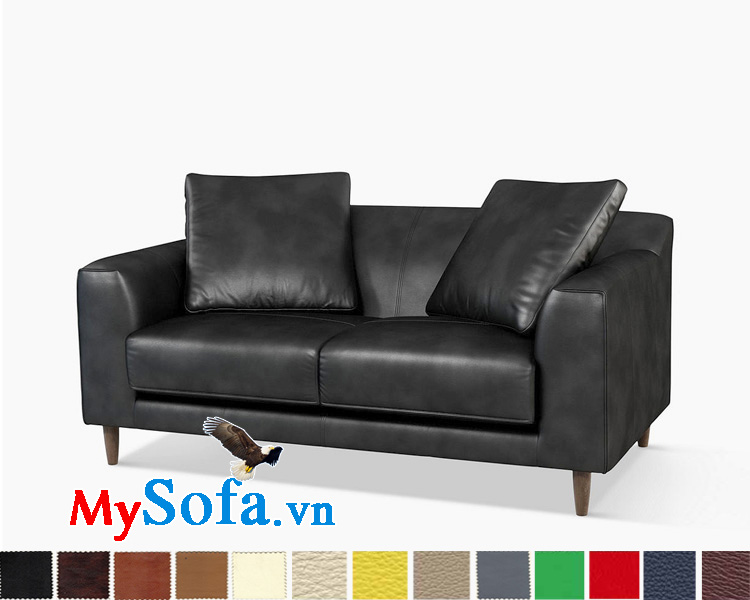 Ghế sofa da dạng văng 2 chỗ sang trọng và hiện đại