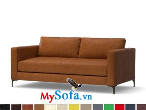 Ghế sofa da dạng văng đẹp cho phòng rộng lớn
