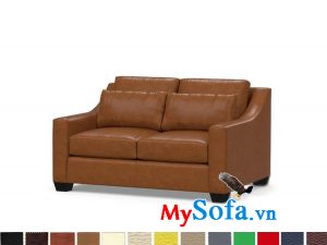 Ghế sofa da dạng văng hiện đại