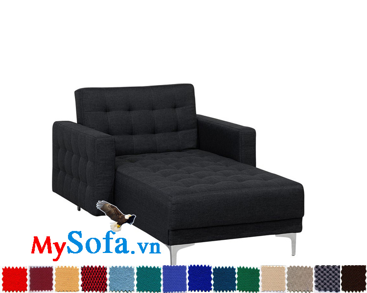 Ghế sofa giường chất nỉ đẹp cho phòng khách hiện đại