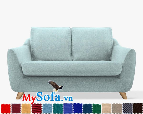 Ghế sofa nỉ dạng văng đẹp, hiện đại và trẻ trung