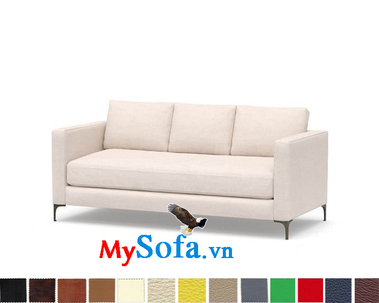 Ghế sofa nỉ dạng văng hiện đại và trẻ trung Mys-0619406