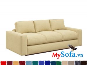 Ghế sofa nỉ văng đẹp sang trọng cho nhà chung cư