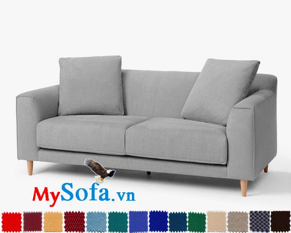Ghế sofa giá rẻ văng bọc nỉ đẹp, hiện đại và trẻ trung