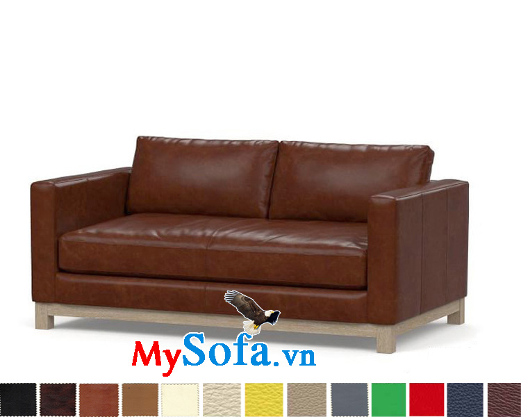 Ghế sofa văng chất da sang trọng