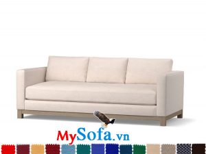 Ghế sofa văng chất nỉ đẹp cho phòng khách MyS-0619404