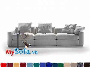 Ghế sofa văng chất nỉ đẹp giá rẻ