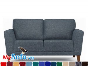 Ghế sofa văng chất nỉ đẹp sang trọng cho phòng khách nhỏ hẹp