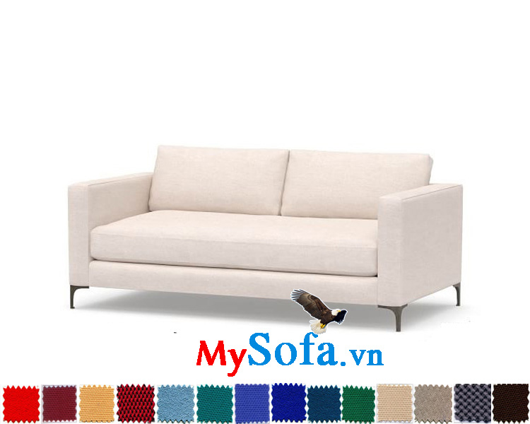 Ghế sofa văng chất nỉ hiện đại và trẻ trung MyS-0619405