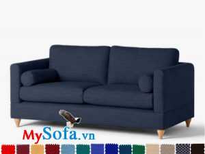 Ghế sofa văng chất vải nỉ đẹp cho không gian nhỏ hẹp