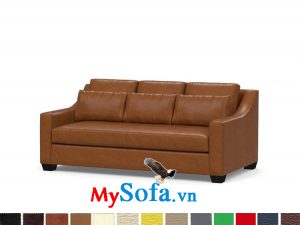 Ghế sofa văng da đẹp hiện đại và sang trọng