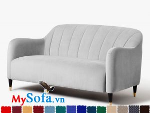 Ghế sofa văng dài chất nỉ đẹp và hiện đại