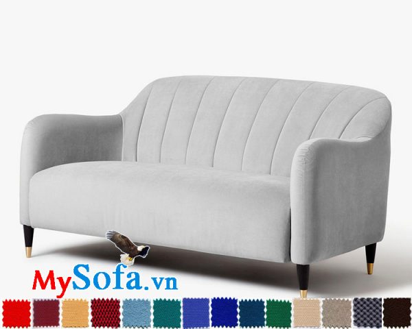 Ghế sofa văng dài chất nỉ đẹp và hiện đại
