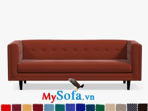 Ghế sofa văng dài chất nỉ đẹp cho phòng khách