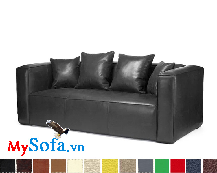sofa da hiện đại cực đẹp mys 0619330 có thiết kế nhỏ gọn