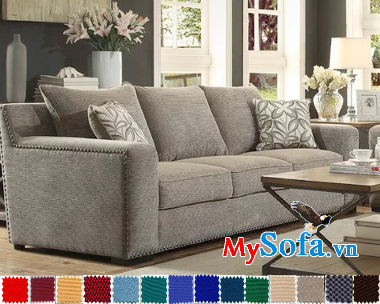 sofa vải nỉ kê phòng khách lớn sang trọng mys 0619262 
