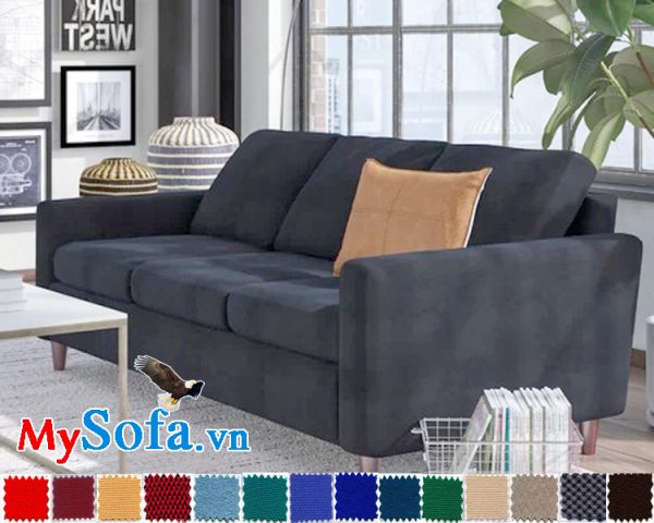 sofa văng nỉ nhung mềm mại MyS 0619201 màu sắc trang nhã