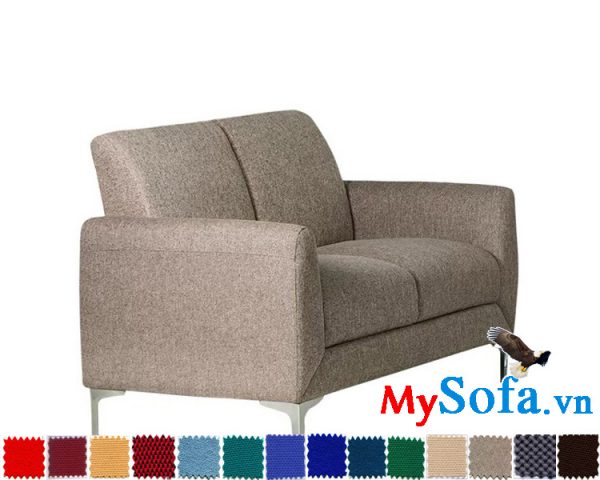 mẫu sofa văng 2 chỗ ngồi nhỏ gọn và đẹp mắt MyS 0619336 sở hữu lớp vải màu sắc tinh tế