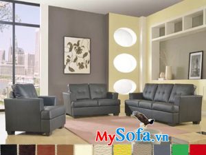 bộ sofa da cho phòng khách cực sang trọng mys 0619207