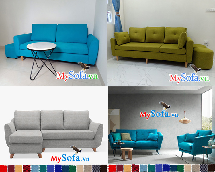 ghế sofa vải nỉ đẹp, giá rẻ và chất lượng