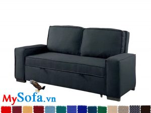 sofa phòng khách màu sắc tinh tế mys 0619318 vải nỉ cực mềm mại