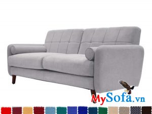 mẫu sofa văng nỉ êm ái hiện đại mys 0619252 có kích thước rộng rãi