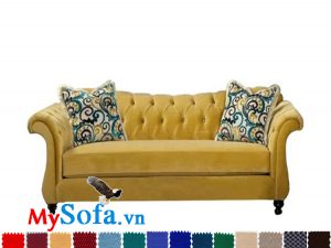 sofa văng tân cổ điển màu sắc độc lạ mys 0619214 thiết kế sang trọng