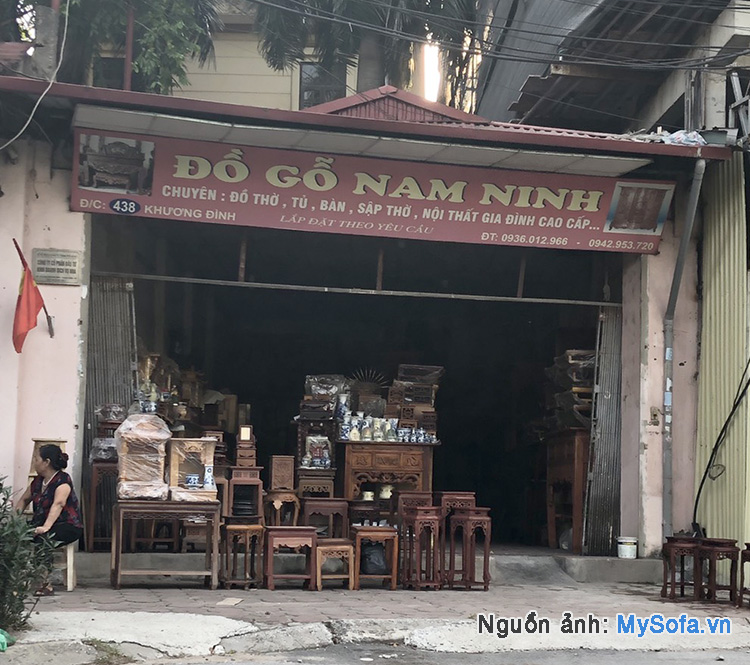 Cửa hàng đồ thờ Nam Ninh tại 438 Khương Đình
