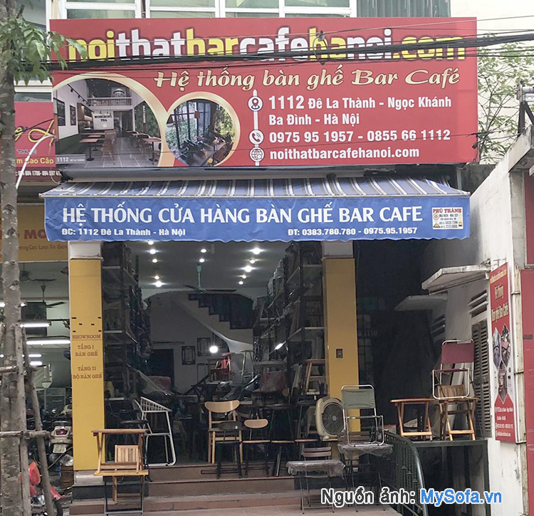 cửa hàng chuyên bán ghế Bar, Cà phê 1112 Đê La Thành