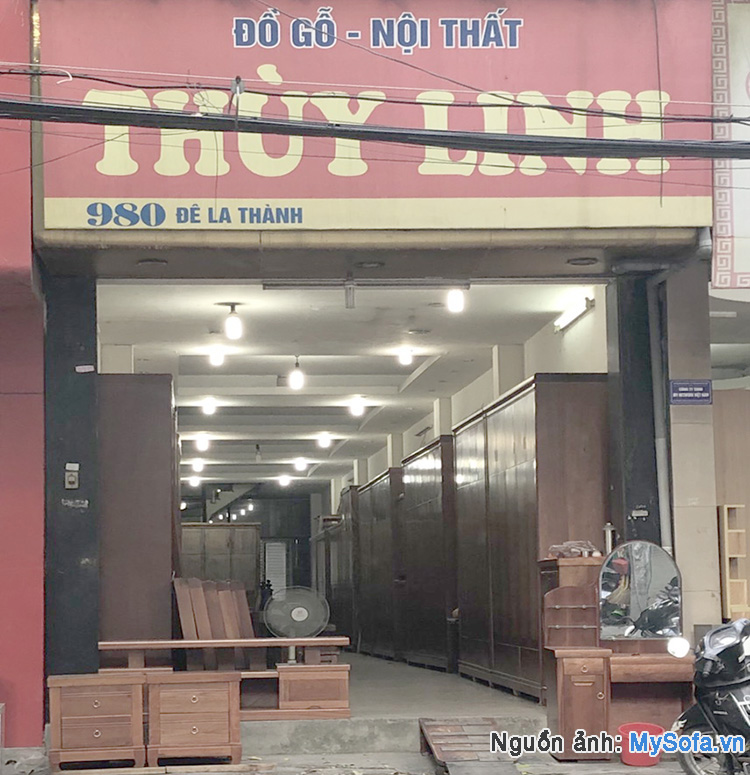 cửa hàng nội thất Thùy Linh 980 Đê La Thành