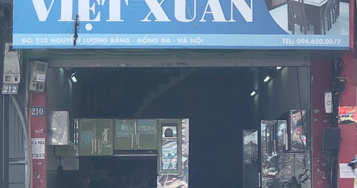 Cửa hàng tủ bếp Inox Việt Xuân 210 Nguyễn Lương Bằng