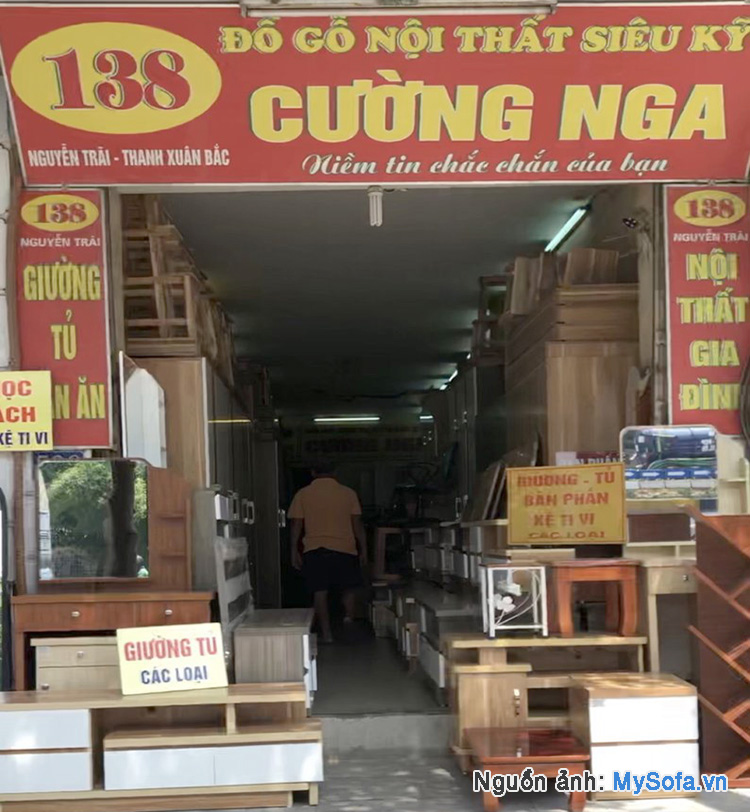 cửa hàng nội thất Cường Nga 138 Nguyễn Trãi