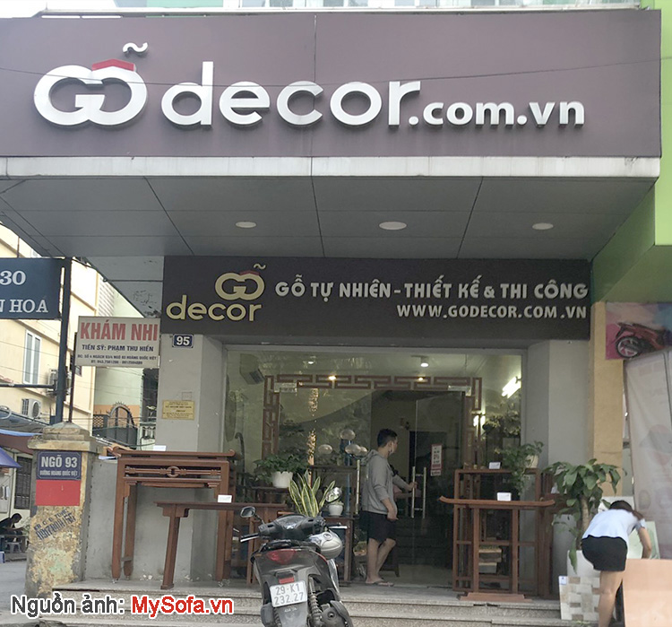 cửa hàng nội thất đồ Gỗ Decor 95 Hoàng Quốc Việt