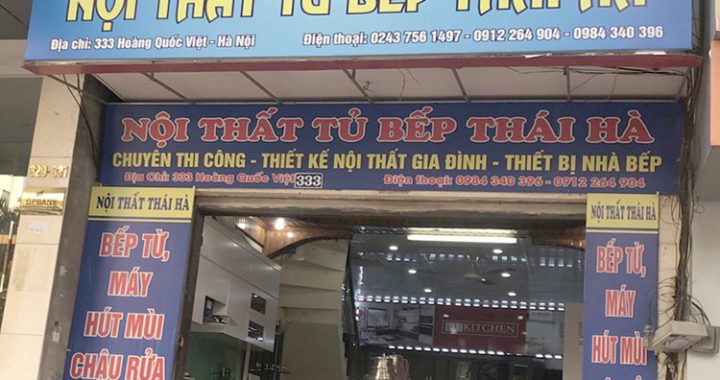 cửa hàng chuyên tủ bếp Thái Hà 333 Hoàng Quốc Việt