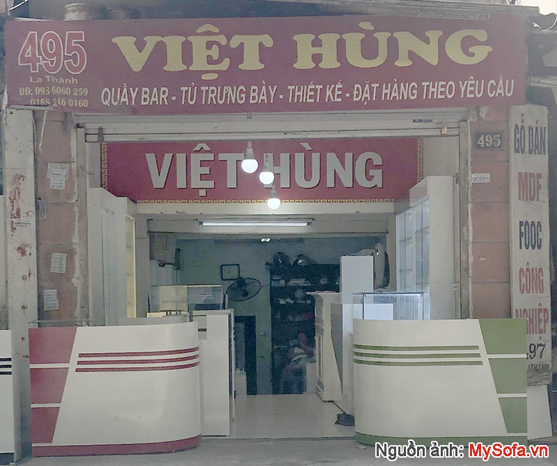Cửa hàng nội thất văn phòng, siêu thị Việt Hùng 495 đường La Thành
