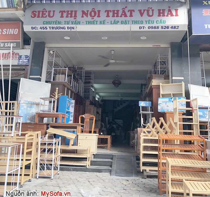 cửa hàng nội thất Vũ Hải 455 Trương Định