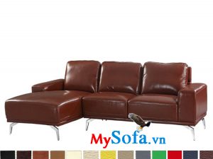 Ghế sofa dạng góc chữ L đơn giản hiện đại