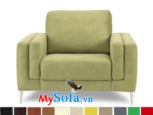 ghế sofa đơn chân inox đẹp tinh tế MyS-1910863