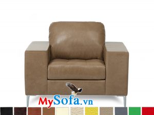 sofa đơn chất liệu da cực sang MyS-1910820