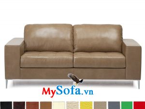 Sofa văng chất liệu da cho phòng giám đốc cực sang MyS-1910821