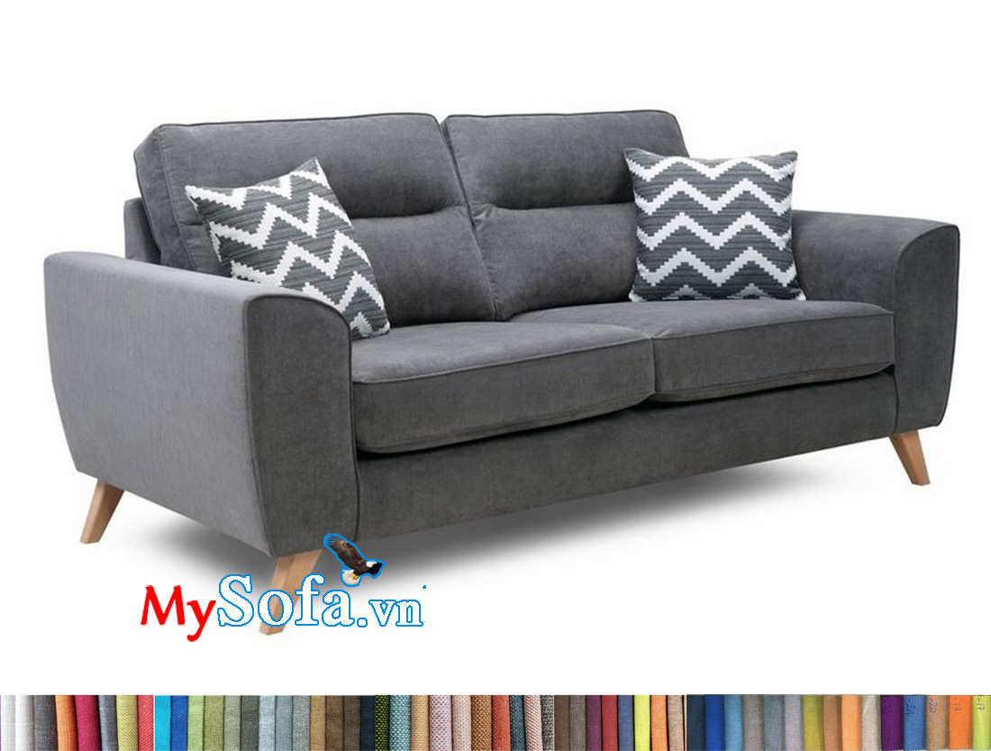 sofa văng 2 chỗ ngồi phong cách Bắc Âu tối màu MyS-1911613