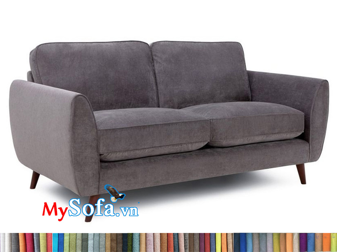 sofa văng nỉ nhung tím MyS-1911616