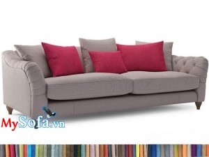 mẫu sofa văng dài nỉ nhung MyS-1911625