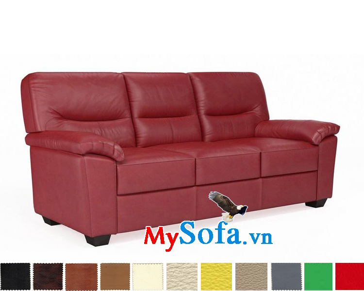 Ghế sofa văng da đẹp 3 chỗ ngồi
