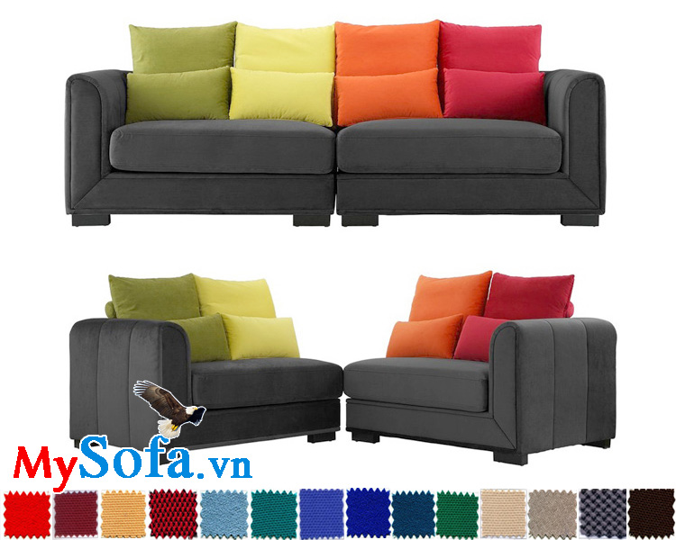 Sofa văng chất nỉ thiết kế thông minh MyS-1910689