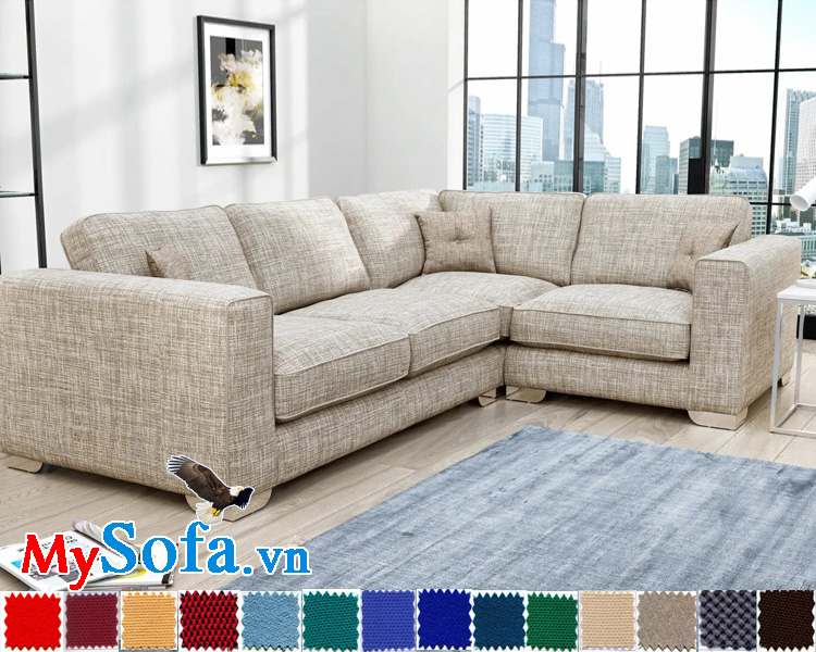 sofa góc L đẹp cho phòng khách chung cư MyS-1911590