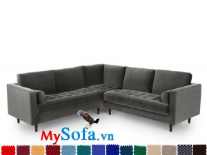sofa góc đẹp giá rẻ cho phòng khách chung cư MyS-1910648