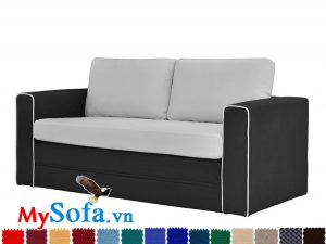 sofa văng 2 màu trắng đen sang trọng MyS-1910677